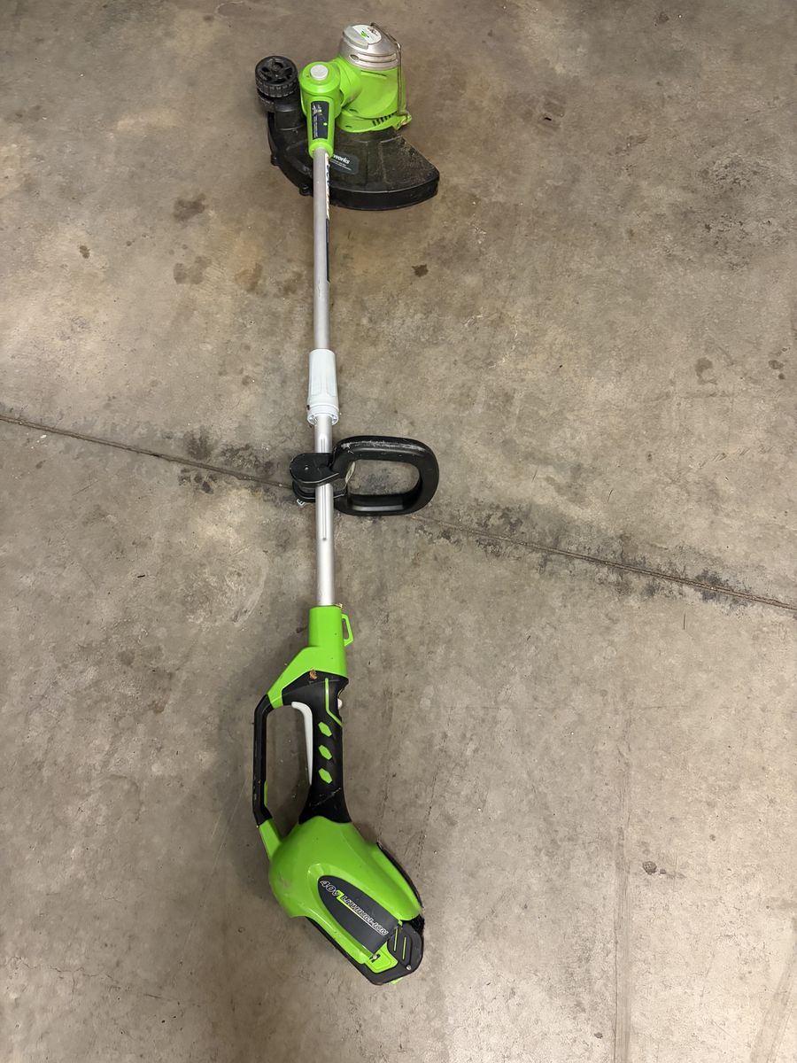 Greenworks 40V Lawn Mower + String Trimmer