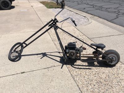 Custom Mini Chopper Motorcycle