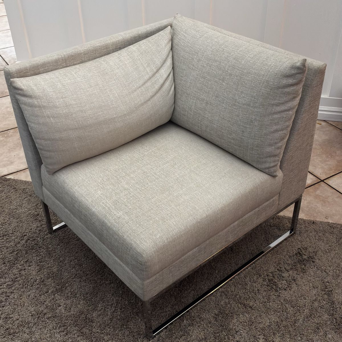 Marvelous Gunlocke Corner sofa Chair