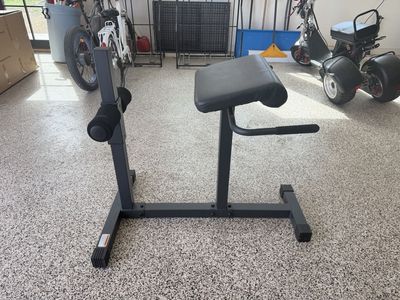 Adjustable Hyper Extension Roman Chair Back Hyperextension Bench