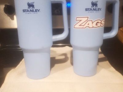 Lot of 2 Stanley Insulated Travel Tumblers with Handles