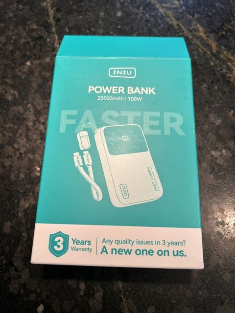 25000 mAh 100W Power Bank