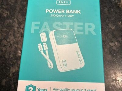 25000 mAh 100W Power Bank