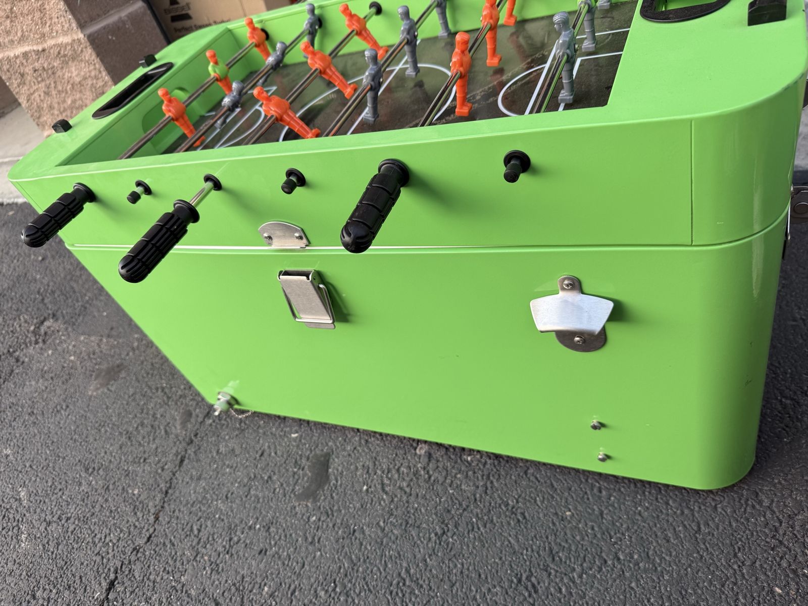 Trinity 80 qt foosball cooler 