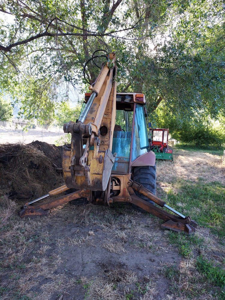 construction king backhoe loader