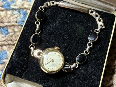 vintage Longines ladies' cocktail watch 10k GF