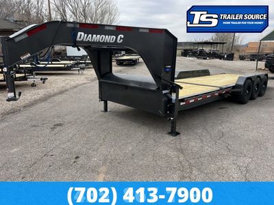 7x26 Diamond C HDT-GN 307 Gooseneck Tilt Trailer - 24K GVWR -