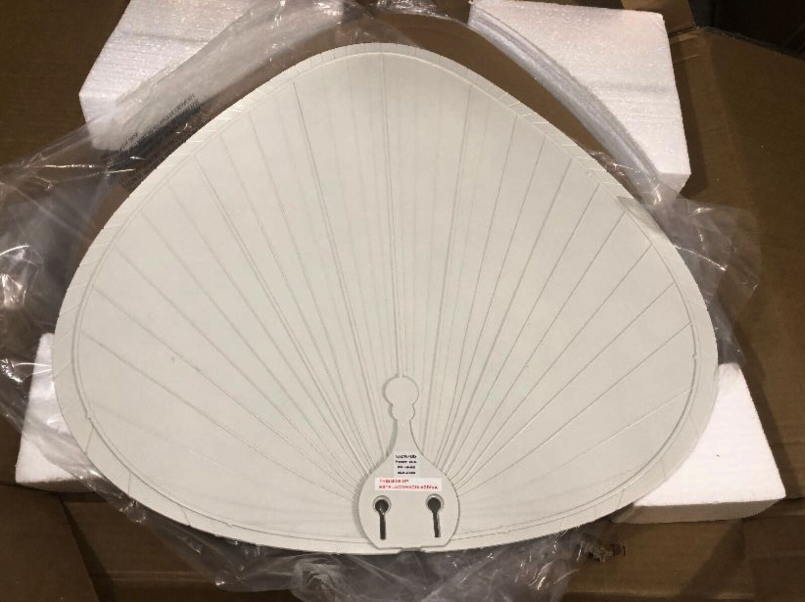 Fanimation BPP1 Islander DC 23" Oval Composite White Palm Blades - 5-Pack