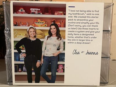 10 Piece Modular Plastic Storage System