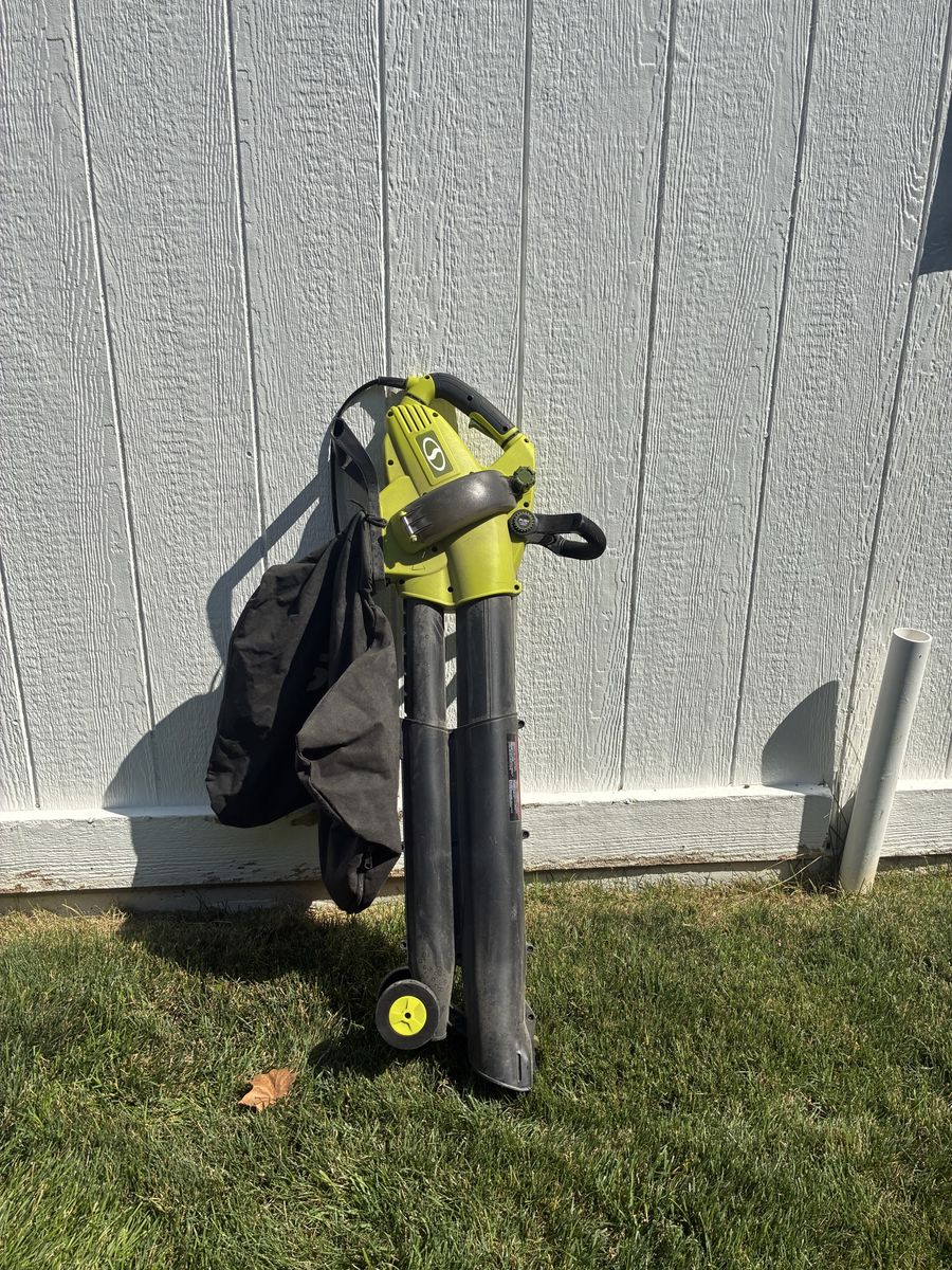 Sun Joe Electric Blower Vacuum Mulcher with Collection Bag
