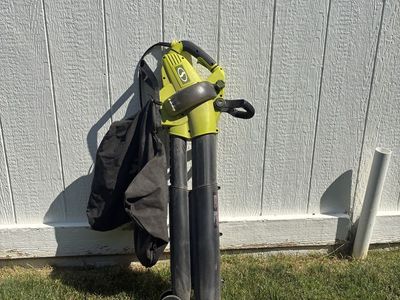 Sun Joe Electric Blower Vacuum Mulcher with Collection Bag