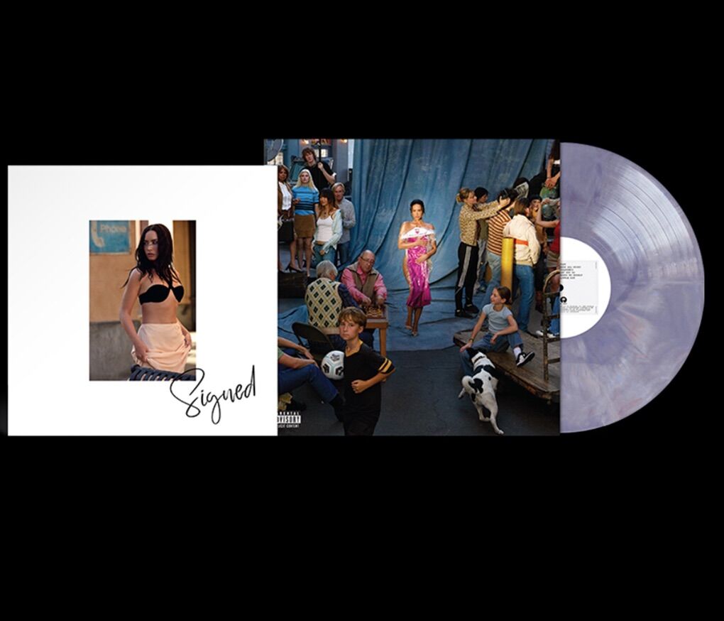 Demi Lovato-SIGNED It’s Not That Deep Purple Vinyl