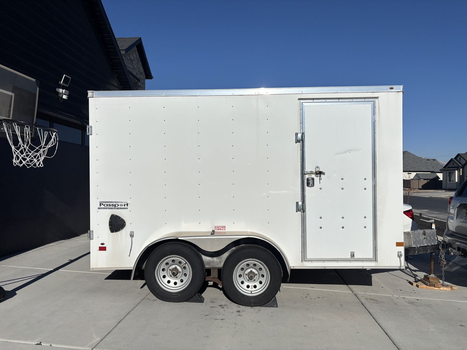 2021 Haulmark Cargo Trailer – 7x14 V-Nose | Barn Doors | Heavy-Duty | Recreation - Work-Ready