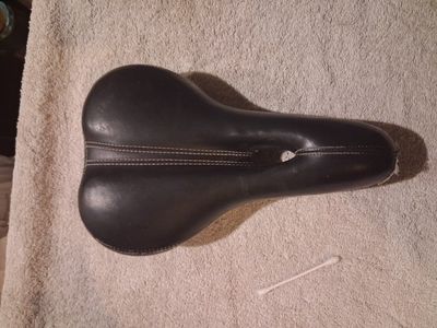 synthetic leather bicycle comfort seat saddle