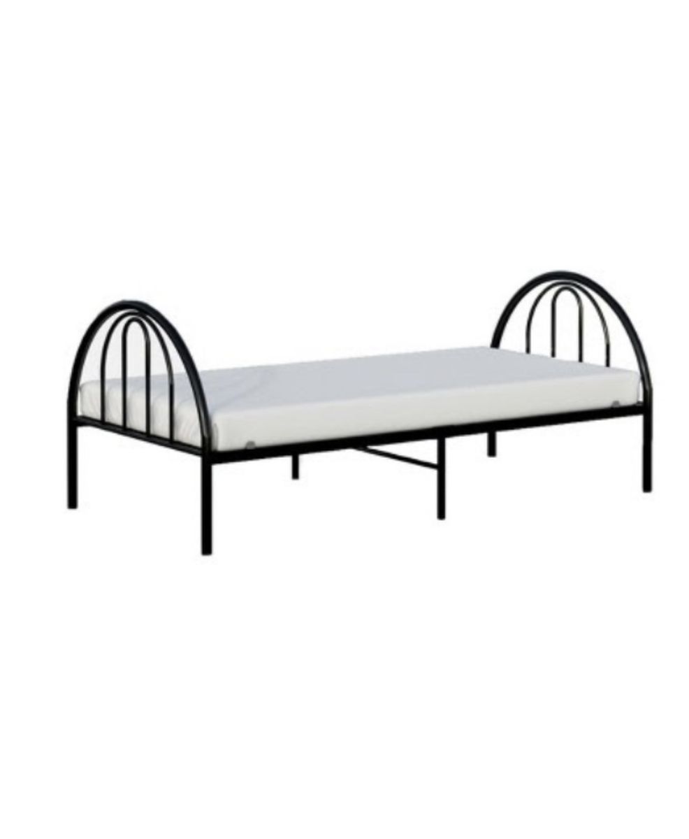 Twin metal bed