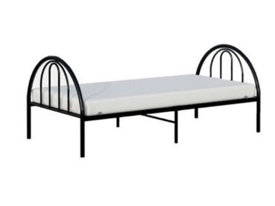 Twin metal bed