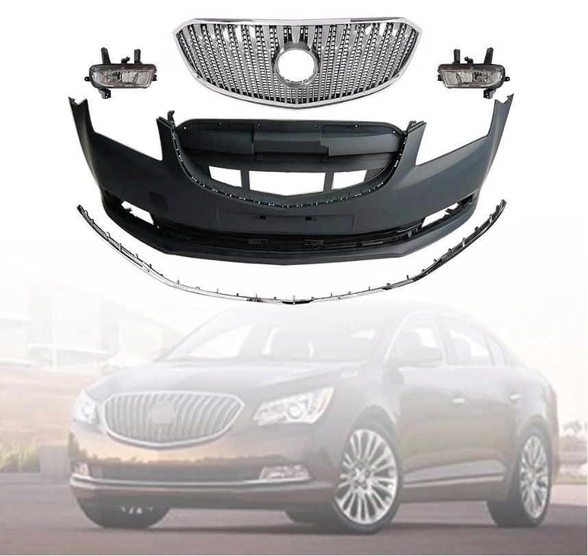 14-16 Buick Lacrosse front bumper cover facia kit with grille