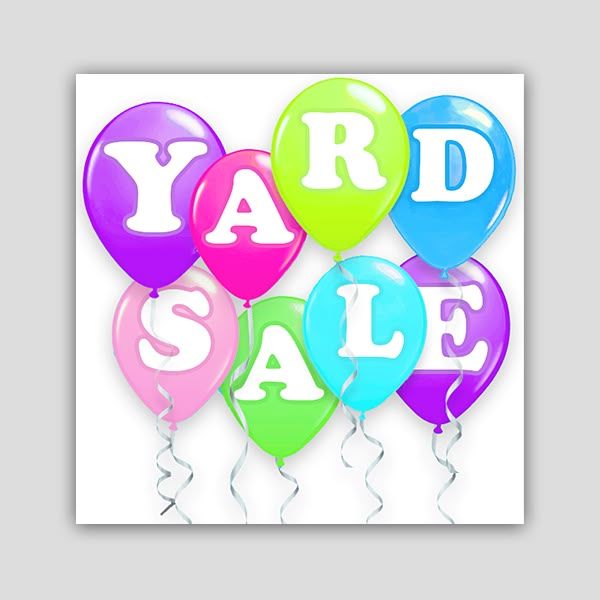 Yard Sale Saturday September 5th!