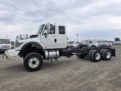 2009 Int'l 7600 Ex Cab 6wd Cab and Chassis