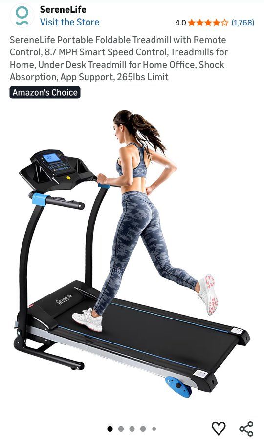 Serenelife Treadmill