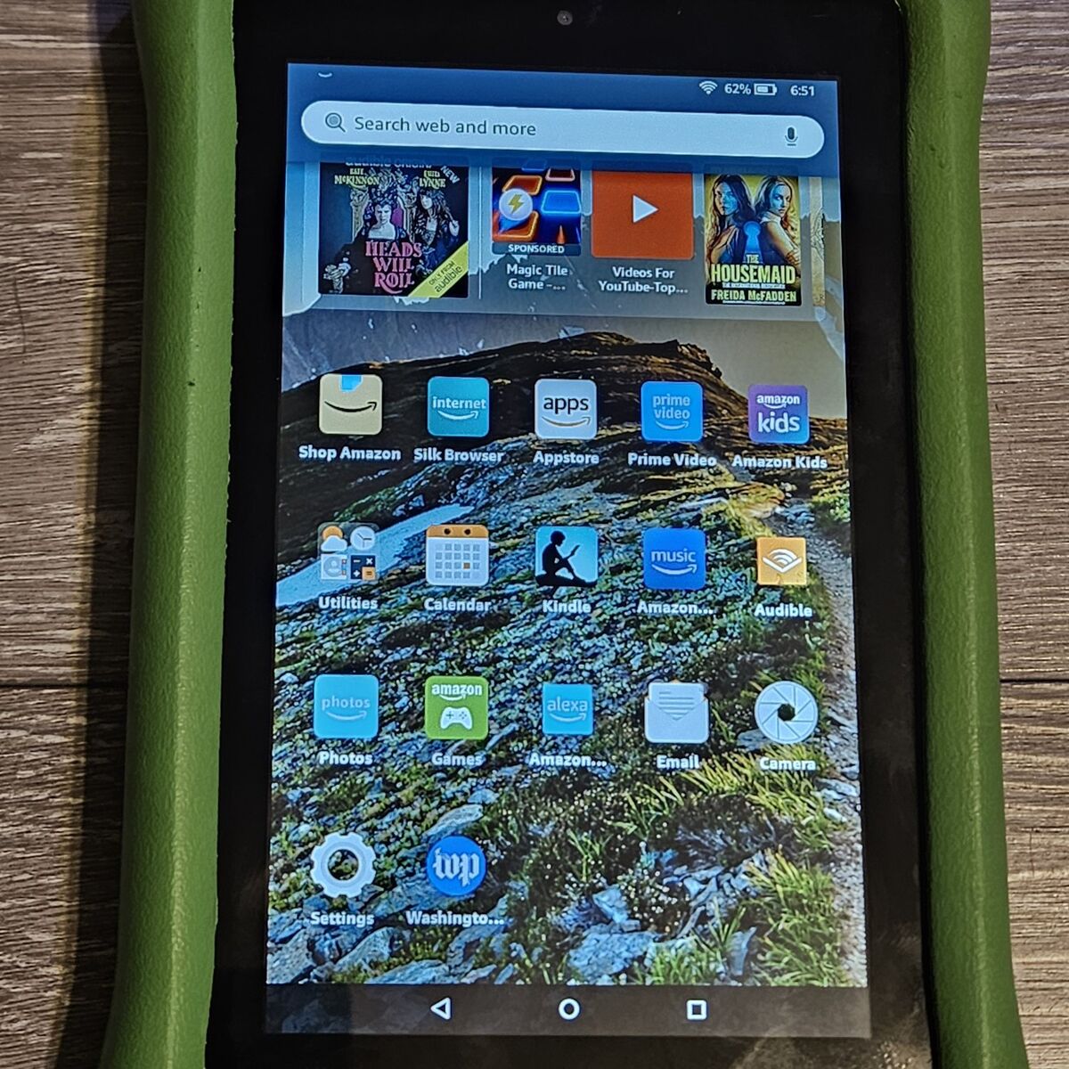 amazon kindle fire 4th generation  7" screen