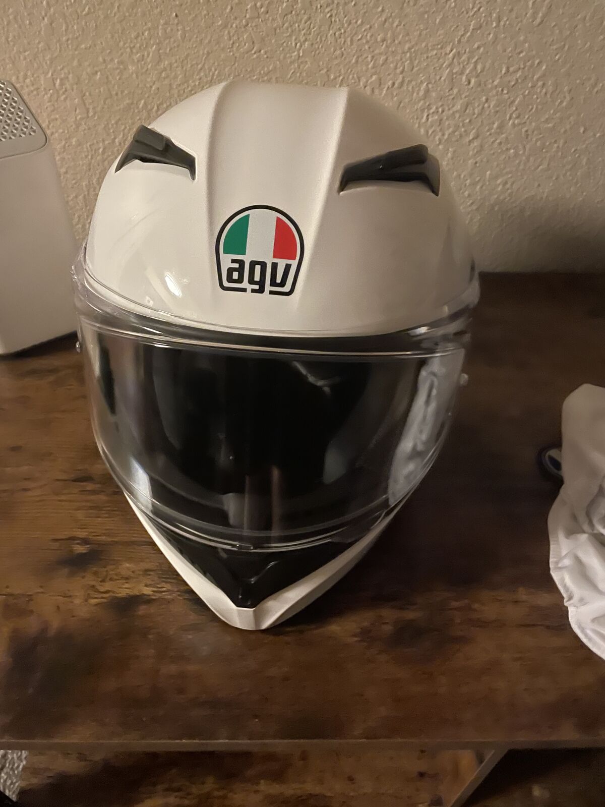 AGV K3 white SZ L