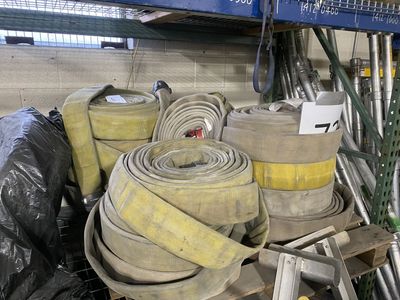 Fire hoses.