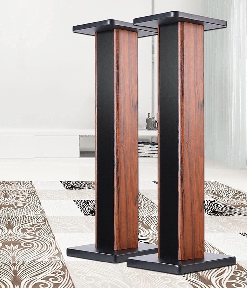Wood Grain Speaker Stands 36" Universal Pair