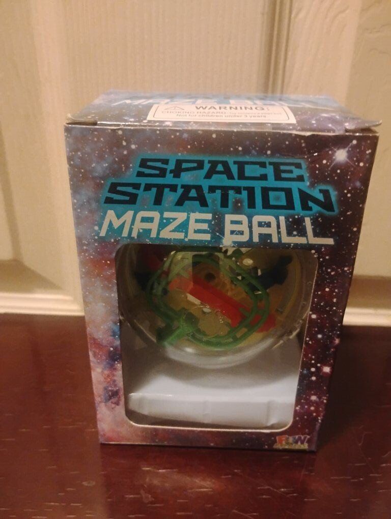 New SPACE STATION MAZE BALL only $3