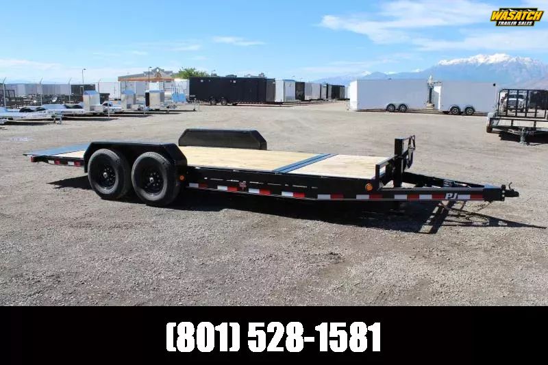 2026 PJ Trailers 7x20 6 Channel Equipment Tilt (T"