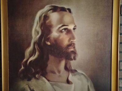 Framed Print - Head of Christ