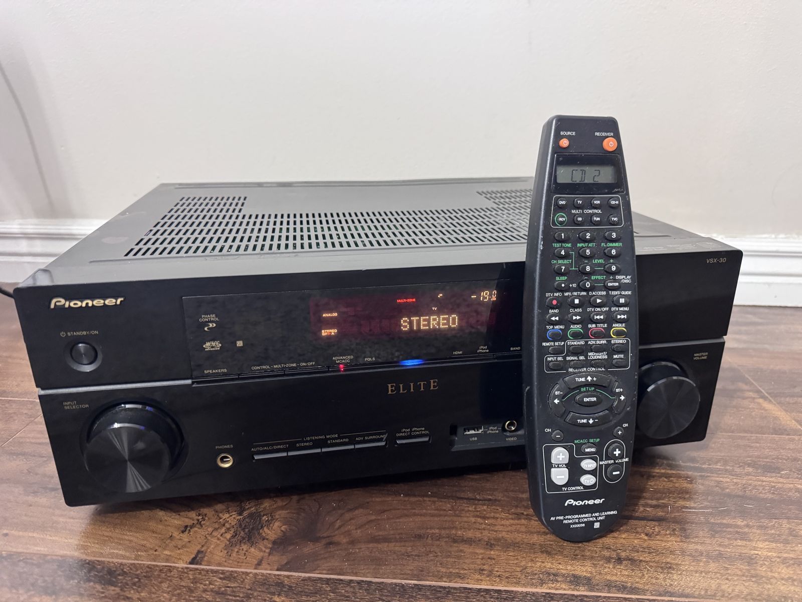 Pioneer Elite VSX-30 7.1 Channel AV Receiver 