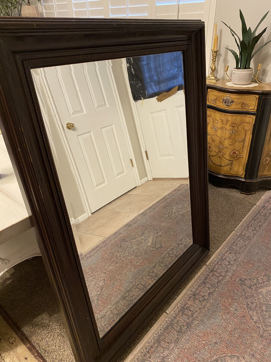 38"×50" beveled mirror