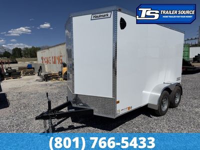 6x12 Haulmark Passport Enclosed Cargo Trailer - 6'6" Interior - 7K GVWR - .080 PolyCor