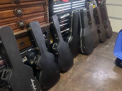 Large Selection Of Guitar Hard Cases.