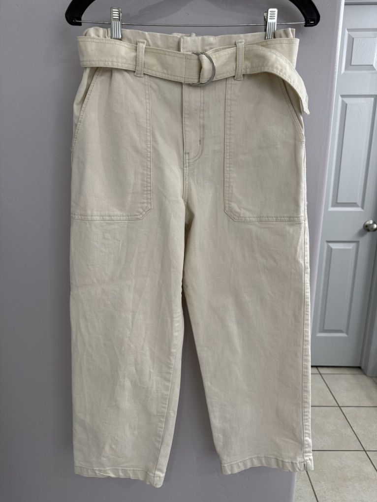 No Boundaries Demin Cargo Pants- Size 8