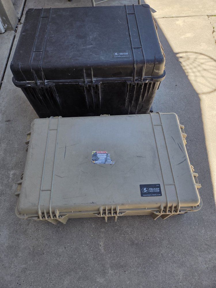 Pelican Case 1650 and 1660