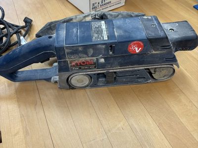 Ryobi BE321 Type II 3" x 21" Variable Speed Belt Sander with Box