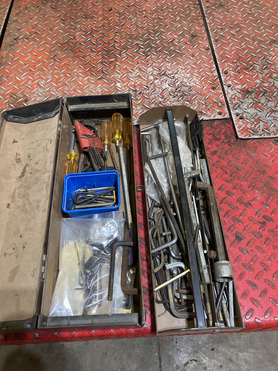 Hex keys standard / metric Allen wrenches