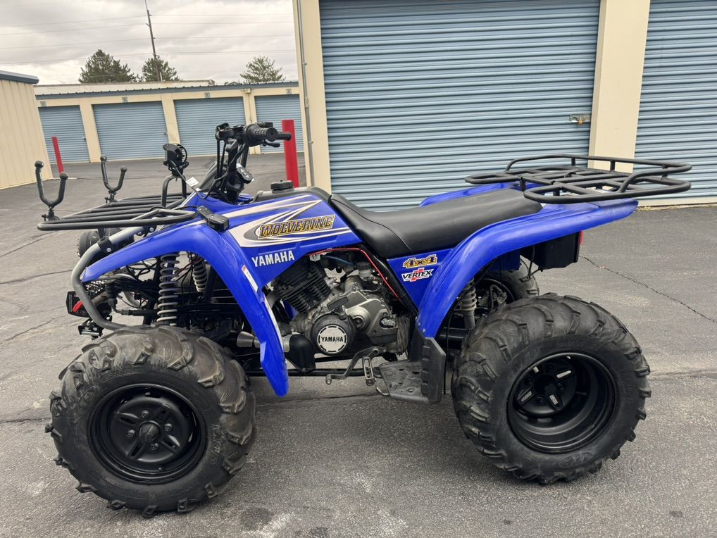 Yamaha Wolverine 350 4 X 4 Snow Plow