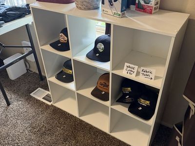 White Storage Cubicles- Good Condition
