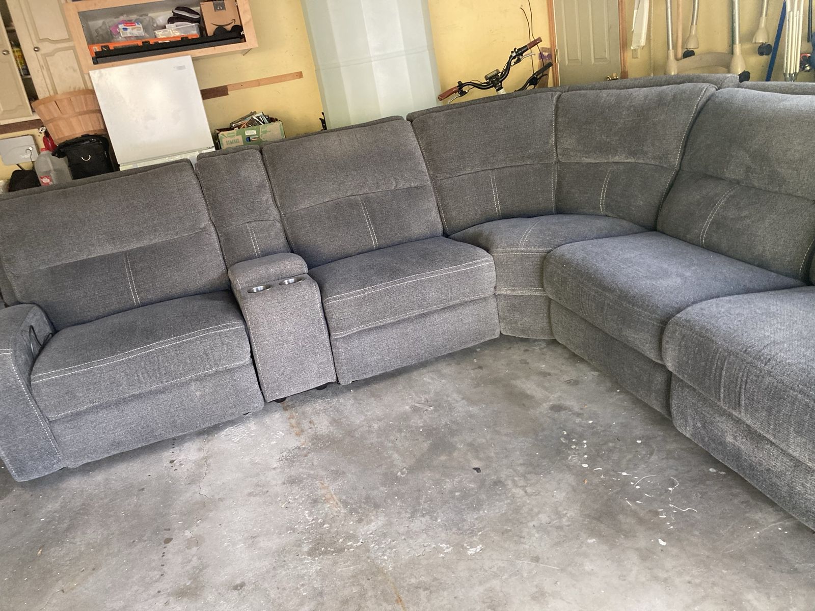 Large Reclining Sectional