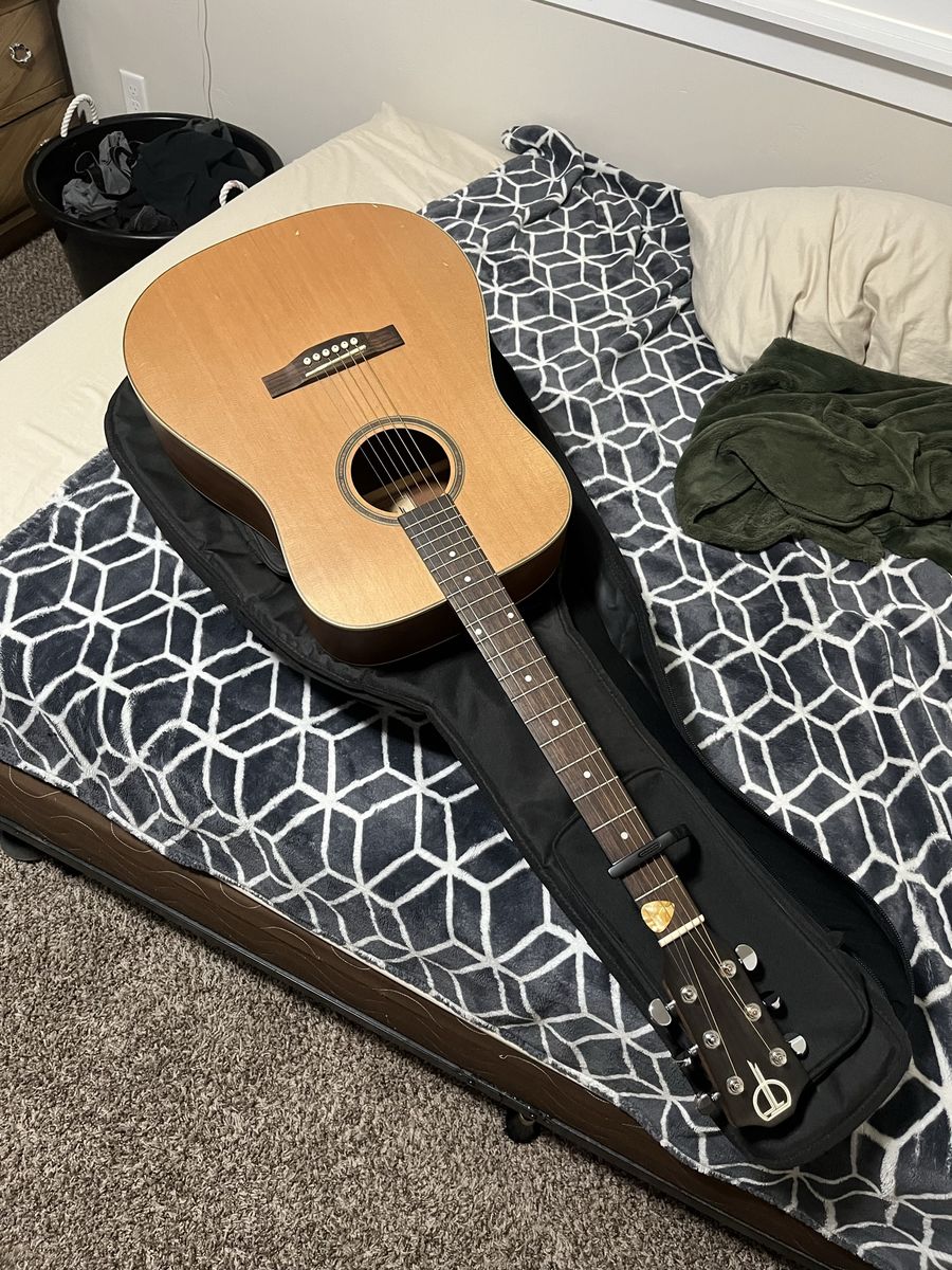 Teton Guitar STS105NT, Comes with bag and a couple of picks