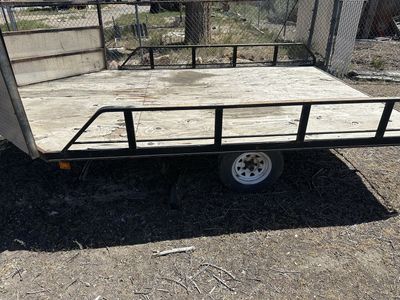 TRAILER/V NOSE WITH REAR LOADING RAMP