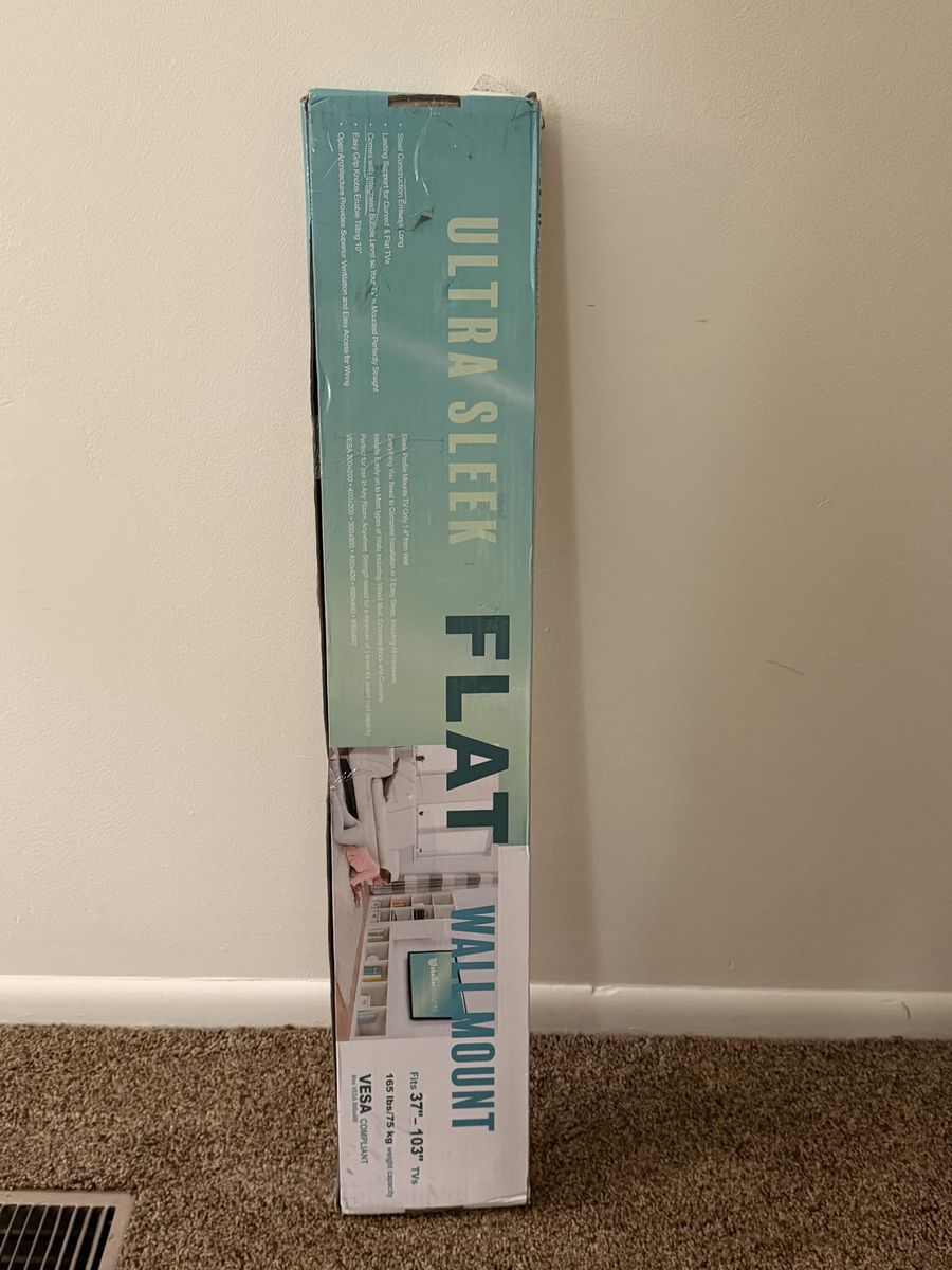 Ultra Sleek Flat Wall Mount for 37"-103" TVs