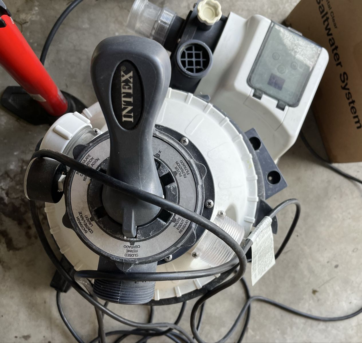 Intex Krystal Clear Saltwater System Pool Pump - Used, Good Condition