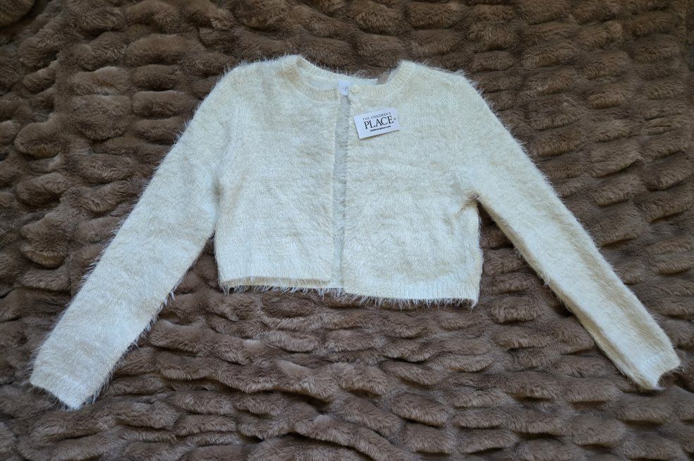 New The Children's Place Fuzzy Cardigan XXL 16