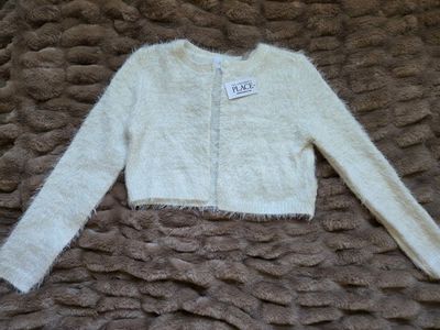 New The Children's Place Fuzzy Cardigan XXL 16