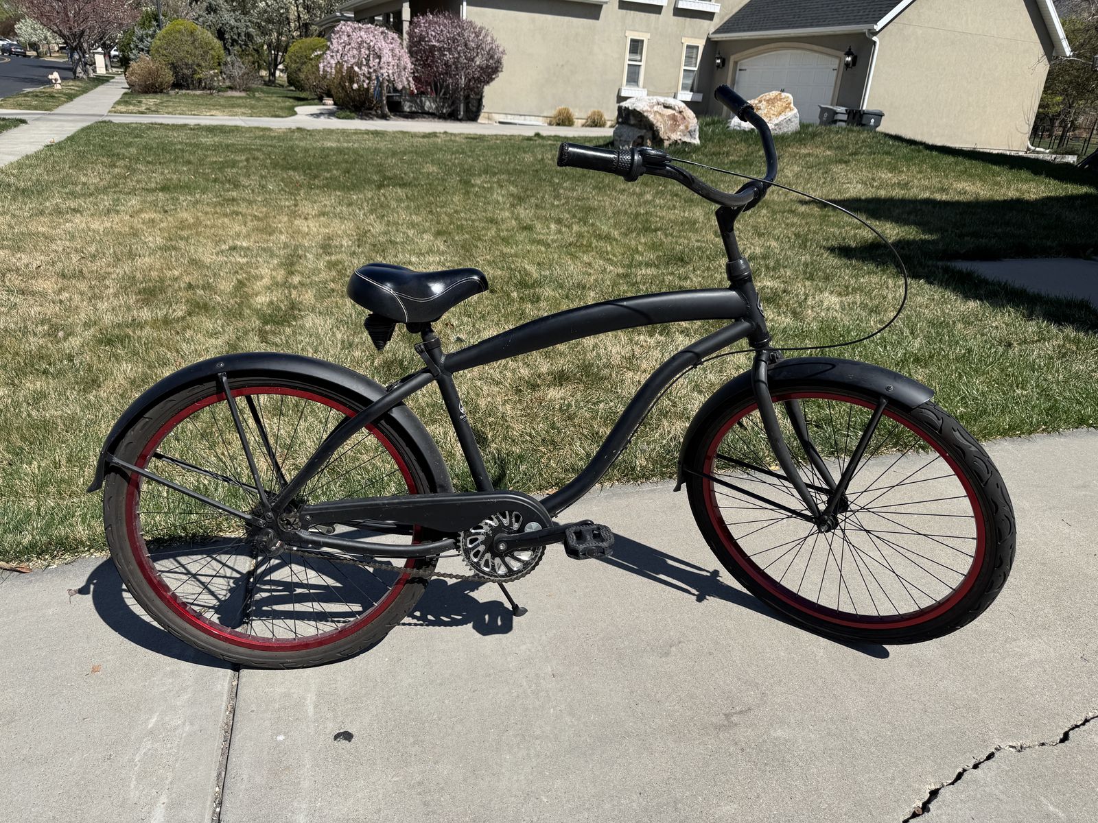 3-speed, 26" Beach Cruiser