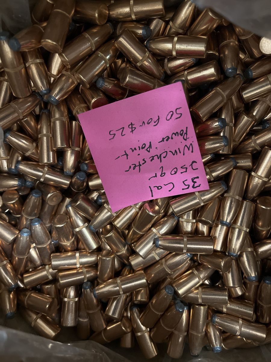 35 Caliber Bullets.